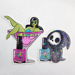 Hot Ghoul Summer Stickers