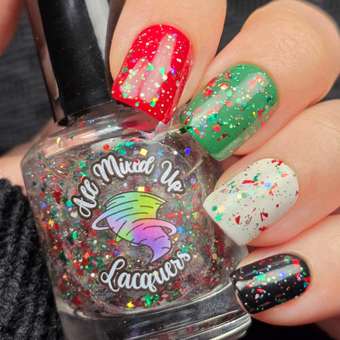 Holiday Glitter Toppers